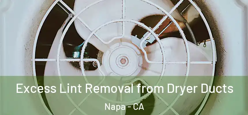  Excess Lint Removal from Dryer Ducts Napa - CA